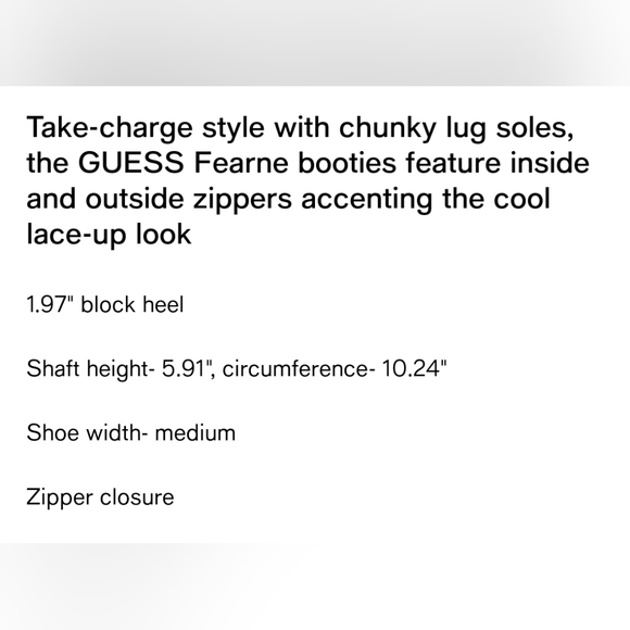 Guess combat boots - Picture 2 of 5